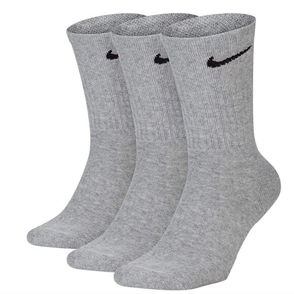 Nike Unisex Everyday Cushion Crew Training Socks Size Large SX7664-063 - Picture 1 of 5